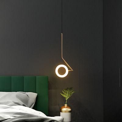 Modern Design Lamp Circle Round Ring Chandelier Round LED Chandelier