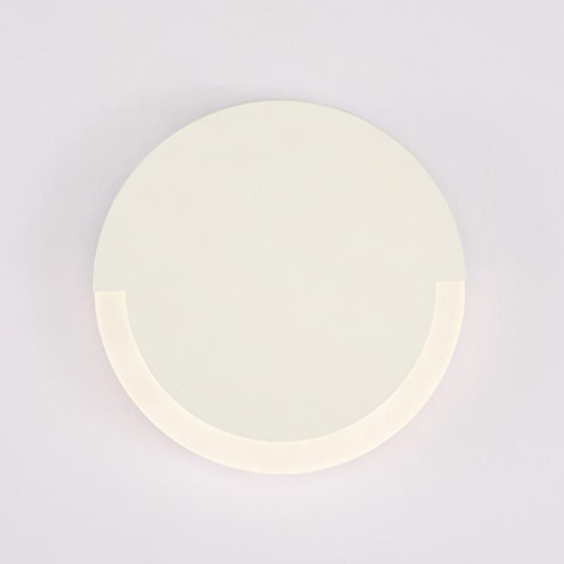 Simple Modern Bedside Light Creative Personality Circular Living Room LED Decorative Wall Lamp