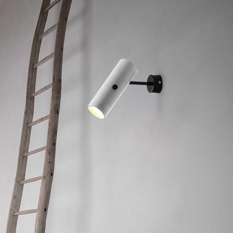 Bedroom Bedside Lamp Industrial Staircase Corridor Wall Lamp Living Room Creative Rotating Spot Light