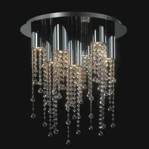 Elegant Crystal Ceiling Lamp with 7 Lights[00803]