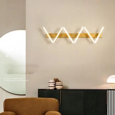 Bedhead Wall Lamp Modern Contracted Mirror Lamp Creative Personality Aisle LED Light