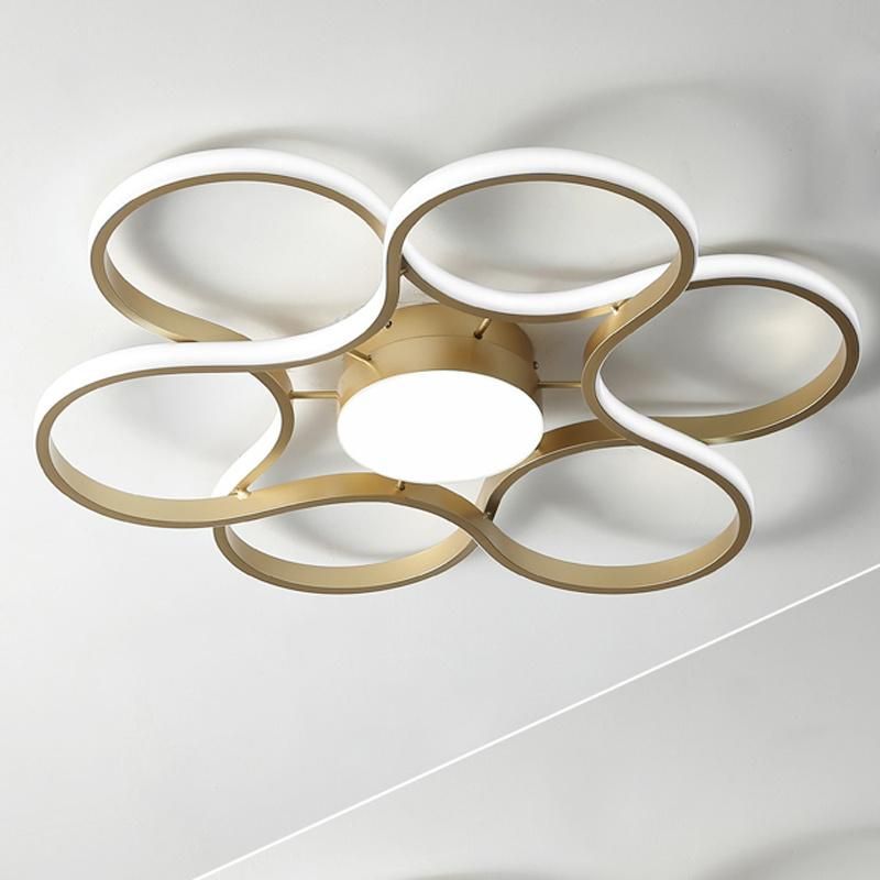 Luxury Ceiling Lamp Living Room Simple Modern Bedroom Light Nordic Creative Personality LED