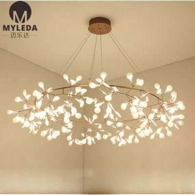 Hotel Hall Extravagant Decorative Custom-Made Pendant Chandelier Lighting
