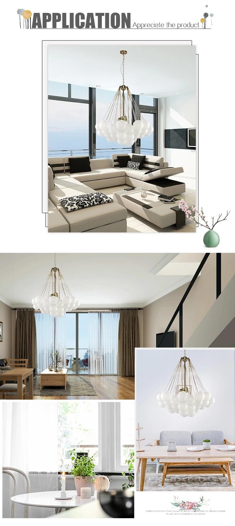 Modern Suspension Glass Pendant Lighting