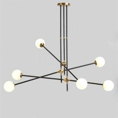 6 Light G9 LED Pendant Lamp with Opal Glass (H-21053-6)