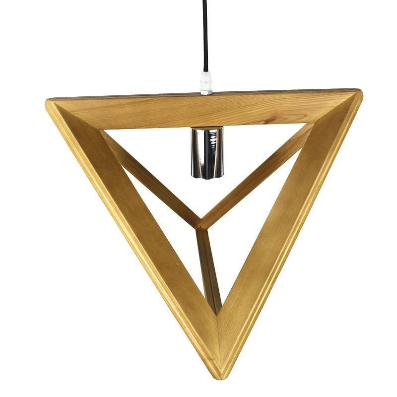 Fancy Wooden Pendant Lamp