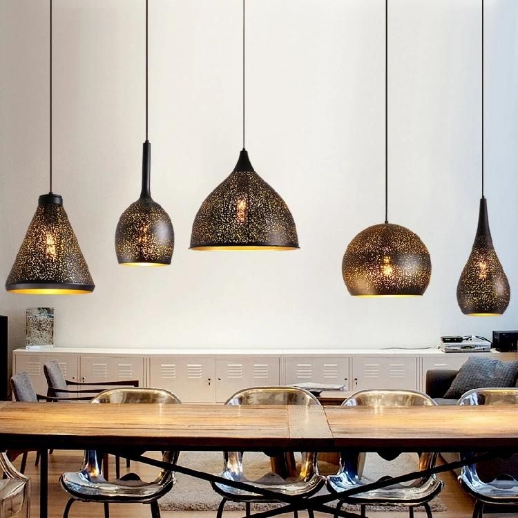 Loft Industrial Enamel Pendant Lights for Kitchen Bedroom Living Room Lighting Fixtures (WH-VP-23)