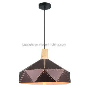 Bronze Vintage Drop Lamp with Metal for Hotel Decoration