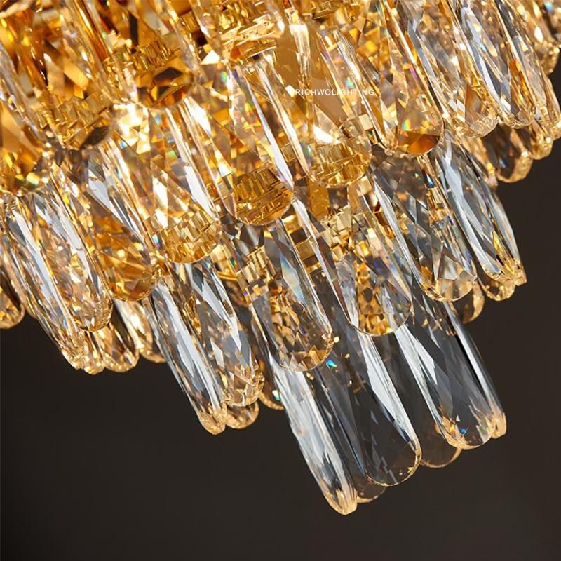 Home Lighting Living Bedroom Decorative Modern Pendant Lamps Fixtures Restaurant Dining Gold Chandelier