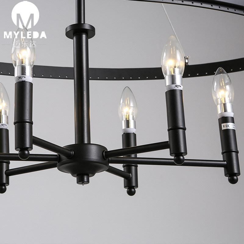 LED Modern Decorative Crystal Glass Chandelier Ceiling Hotel Indoor Hanging Pendant Lamp