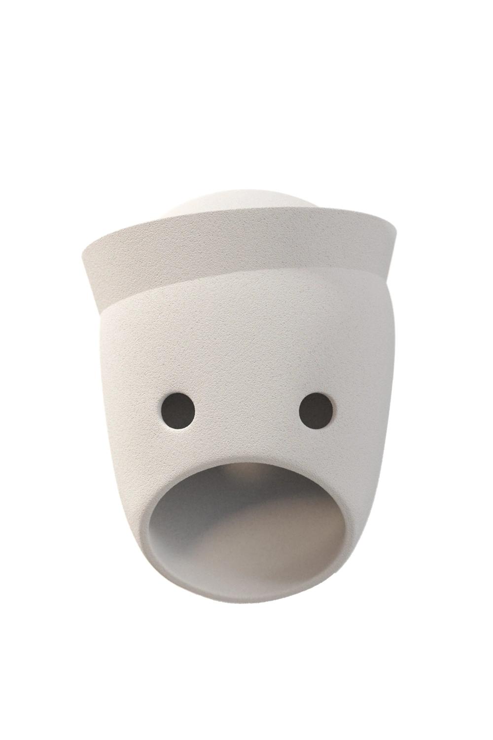 2022 LED Modern Minimalist Style White Vase Hotel Lobby Dining Room Wall Lamp