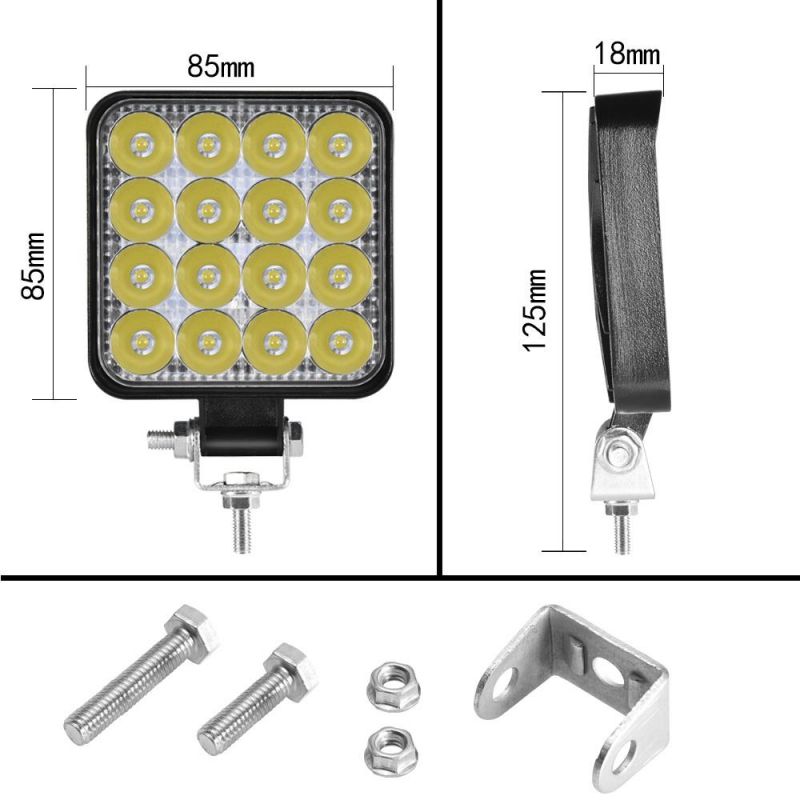 Tractor Boat Trucks Excavator 12V 24V Work Light