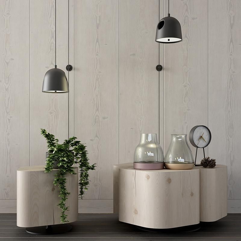 Nordic Modern Living Room Clock Desk Lamp Bedroom Bedside Desk Lamp