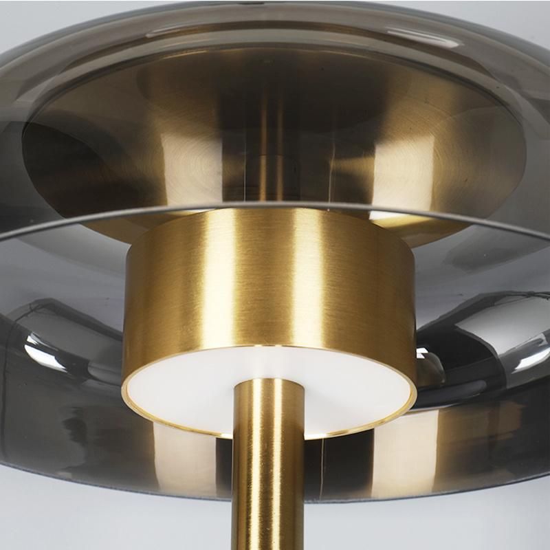 Transparent Shade Golden Table Lamp Floor Lamp Reading Dining Light