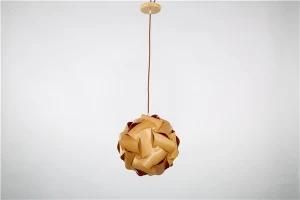 Fashion Modern Wood Lamp/ Light Pendant Product Name: Wave Ball