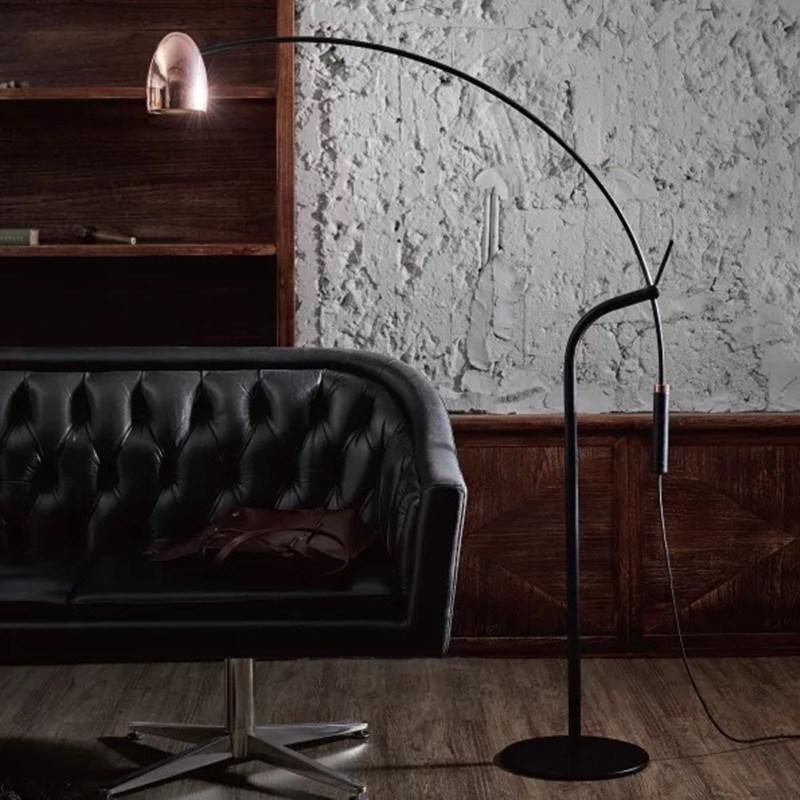 Black Floor Lamp Mantis Arm Floor Standing Lamp Industrial Bedroom Hercules LED Floor Lamp (WH-MFL-146)