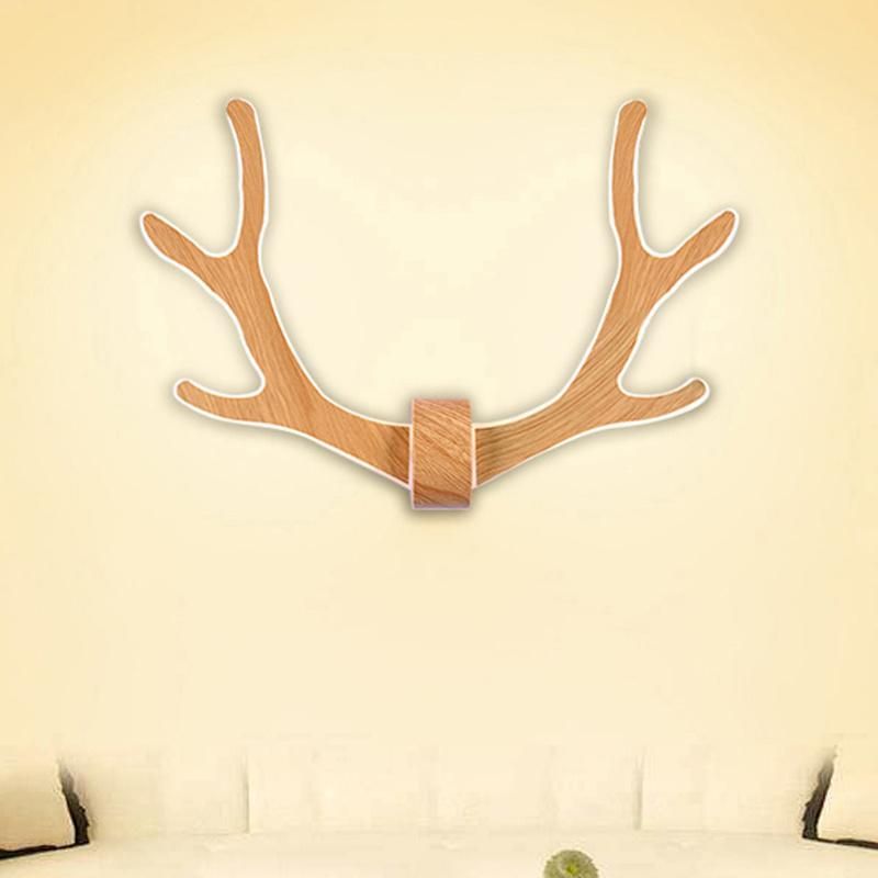 Antler Wall Lamp Bedroom Bedhead Modern Simple Corridor Staircase Lamp Creative LED Light