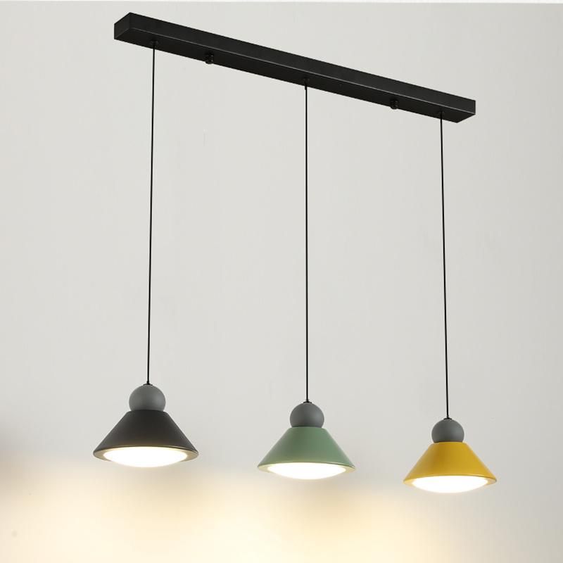 Nordic Living Room Dining Room Creative Chandelier LED Dining Pendant Lamp