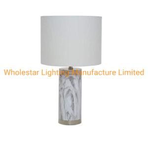 Imitation Marble Stone Table Lamp (WHT-632)