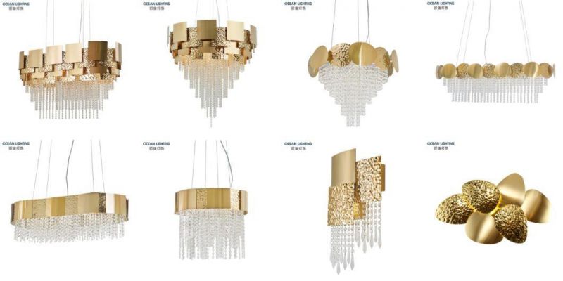 2022 Hot Sale New Large Crystal Chandeliers Lighting for Wholesale