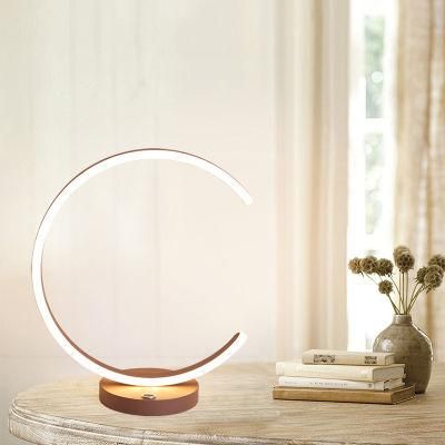 Moon Shade Table Lamp Floor Lamp Modern Style Bedside Lamp