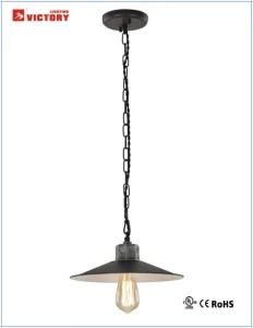 Industrial Individuation Round Rusty Metal Chandelier Lamp