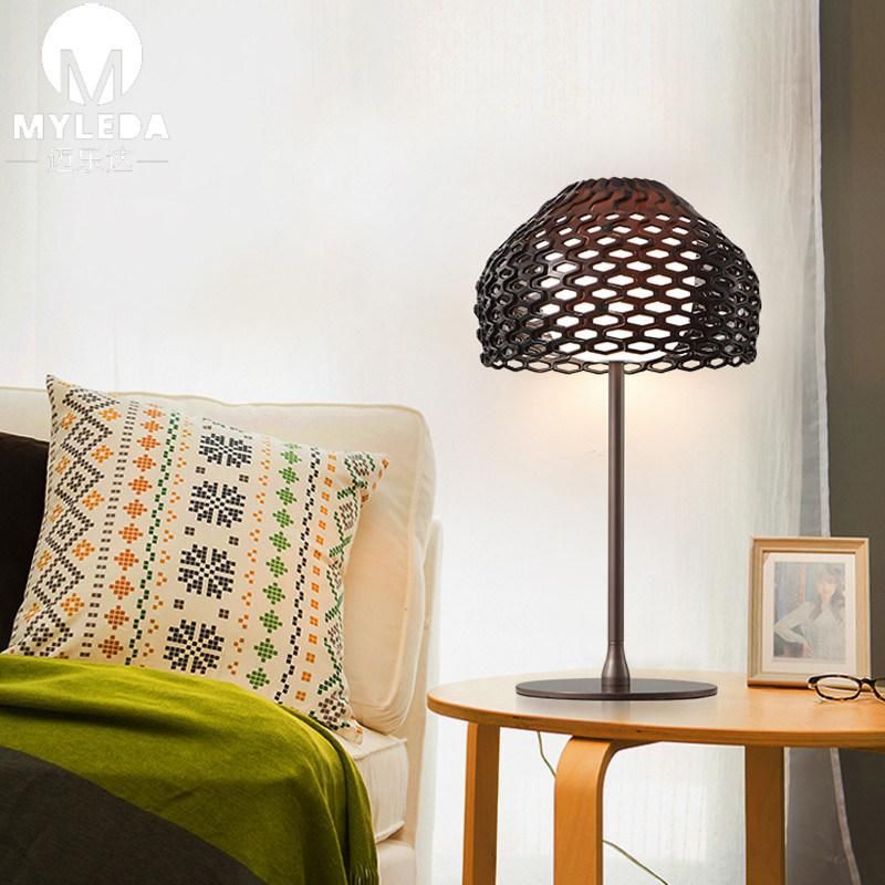 Nordic Acrylic Lampshade Living Room Pine Cone Table Lamp