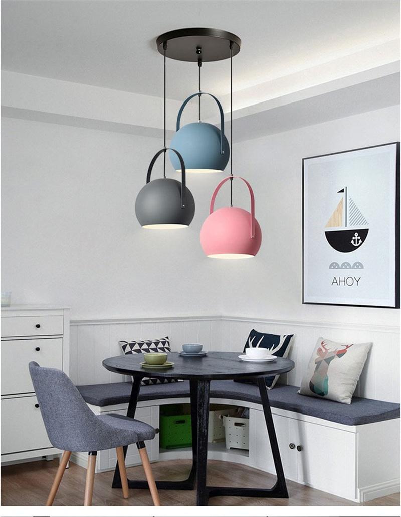 LED Modern Decorative Chandelier Pendant Lamp Nordic Style
