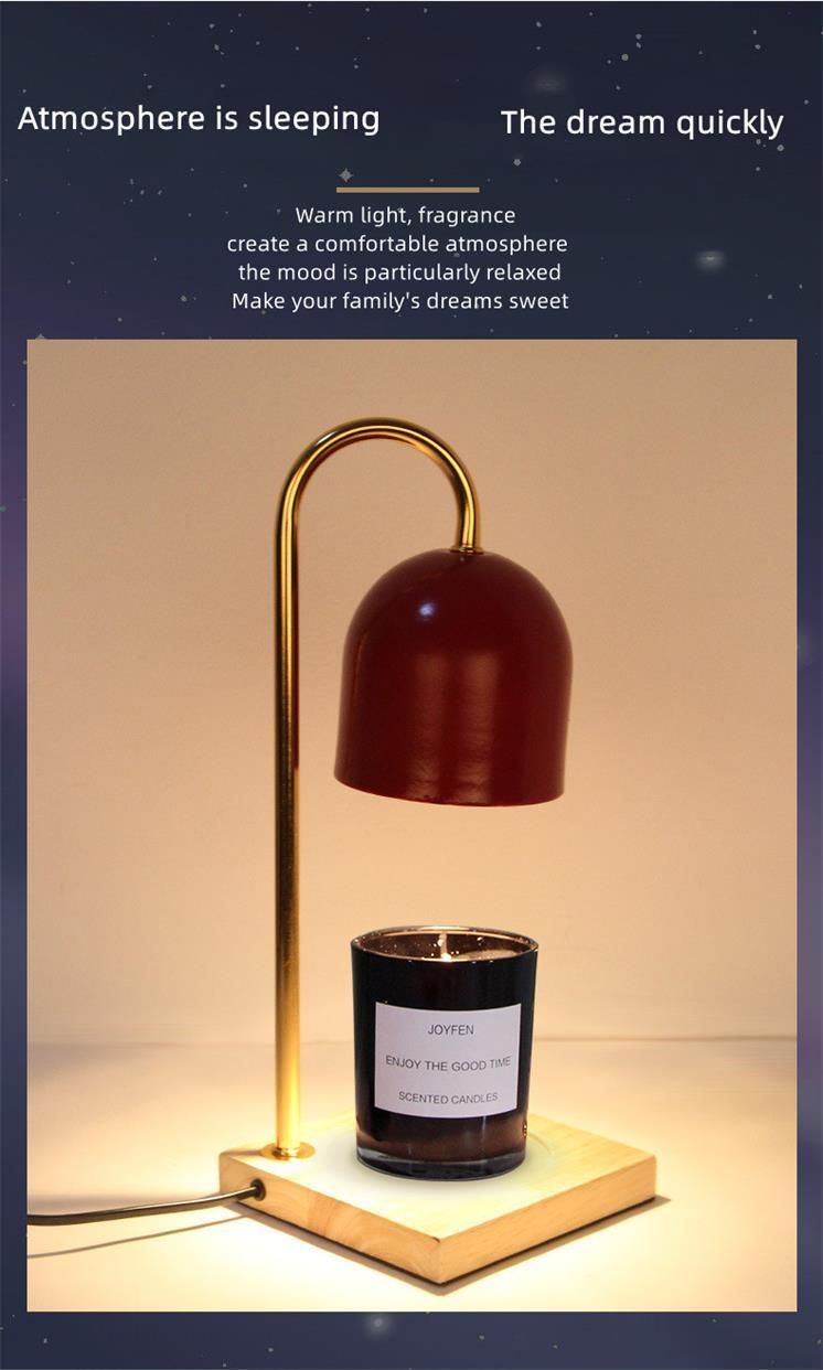 Log Aromatherapy Adjustable Light Melting Wax Candle Scent Furnace Melting Candle Lamp Fragrance Lamp