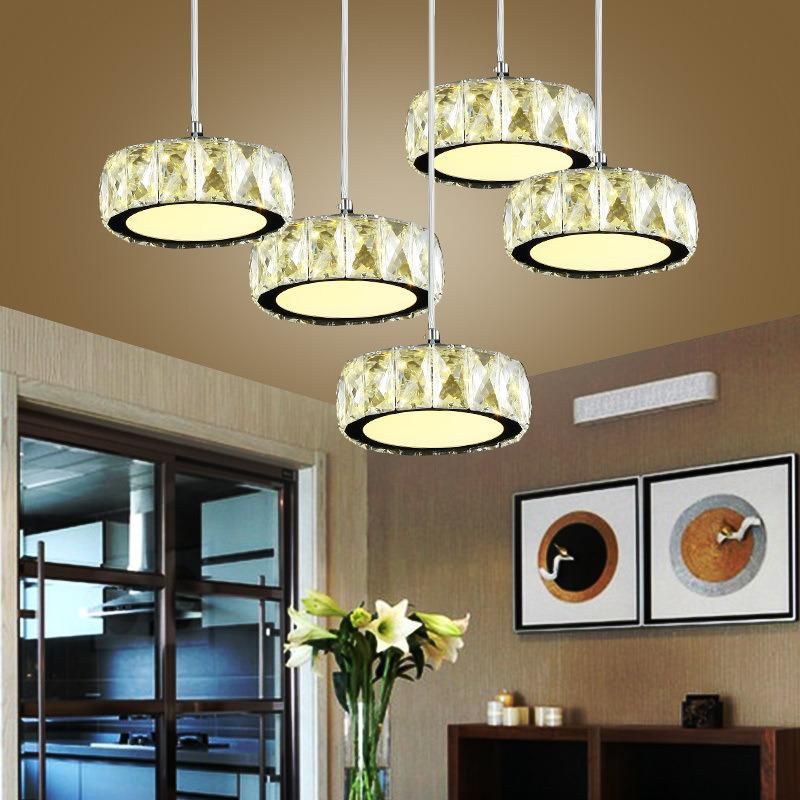 Mini Crystal Hanging Lamp for Indoor Home Lighting Decor Fixtures (WH-AP-86)