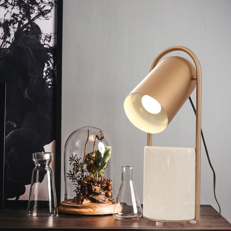 Modern Bedroom Bedside Living Room Apartment Room Study Natural Marble Table Lamp