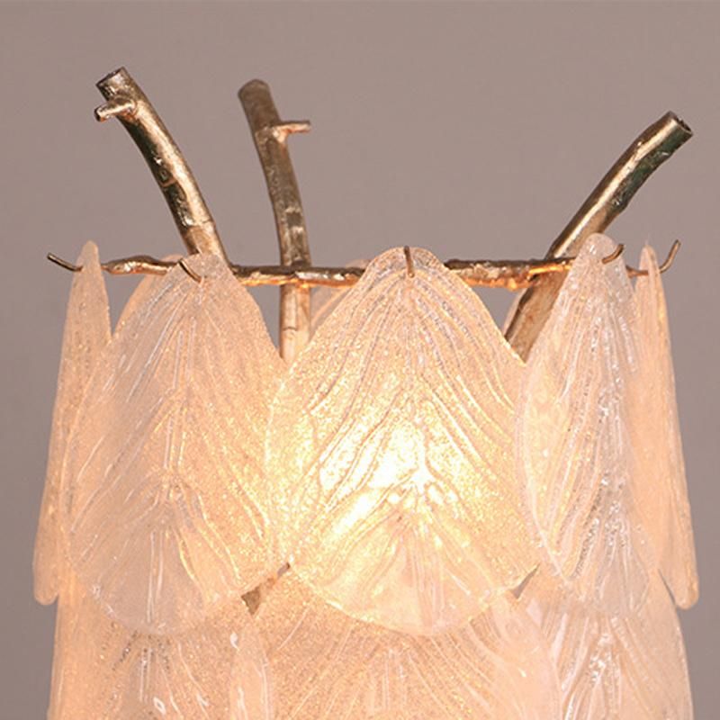 Hotel Project Floor Lamp with Crystal Glass Shade