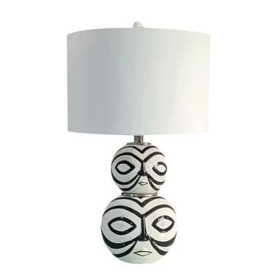 Modern Digital Printing Home Decor Pattern Beside Ceramic Table Lamp Light and Lighting Lamp
