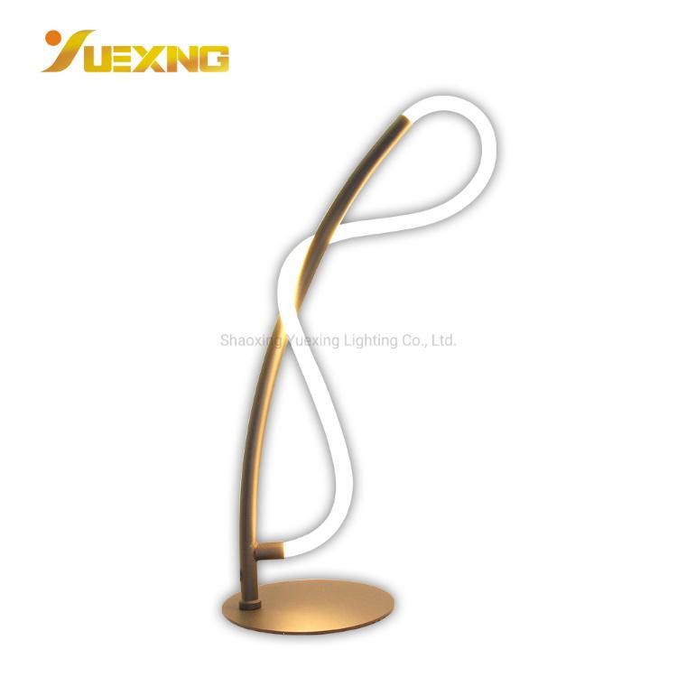 Dimmable Adjustable Strip Light Customized Brass Color Tube Table Reading Office Lamp Lighting