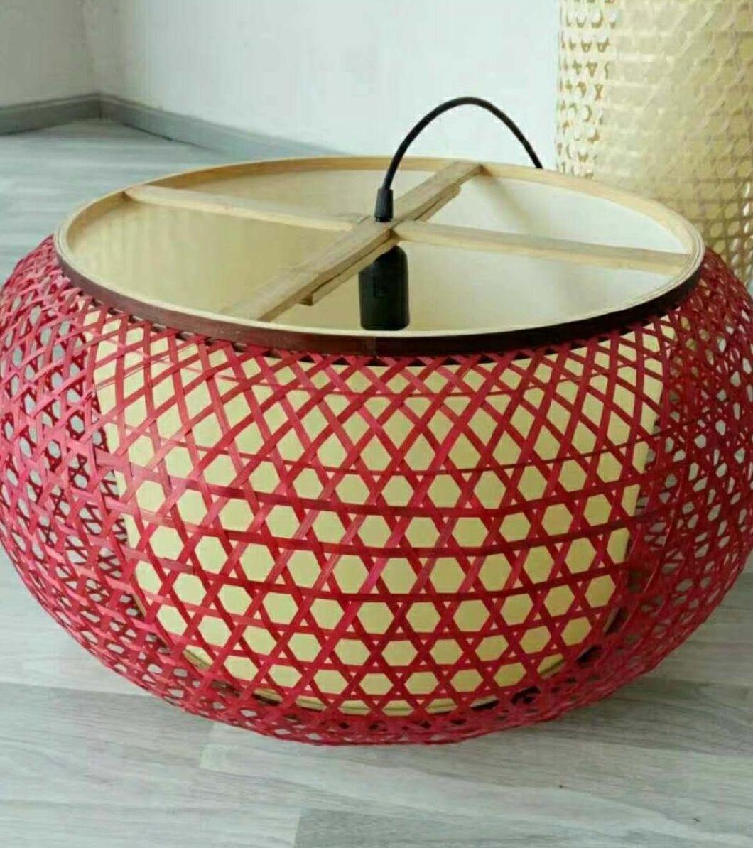 Swag Lamp Bamboo Ceiling Lantern