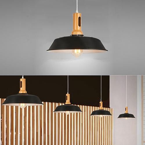 Vintage Pendant Lamp Iron Loft Nordic Retro E27 Lampshade Bar Restaurant Lighting Industrial