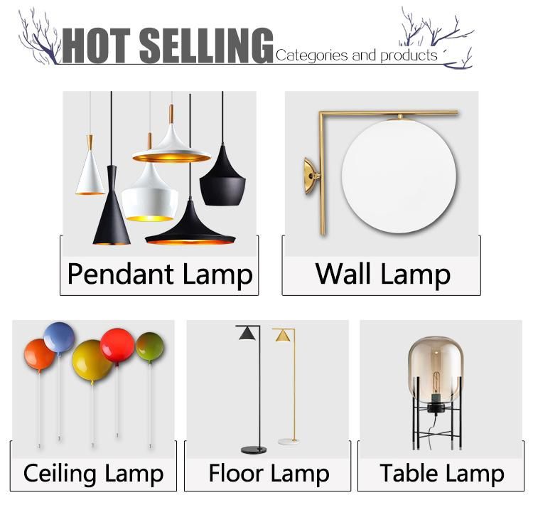 Gold Metal Modern Style Chandelier Lamp with G9 Pendant Lighting