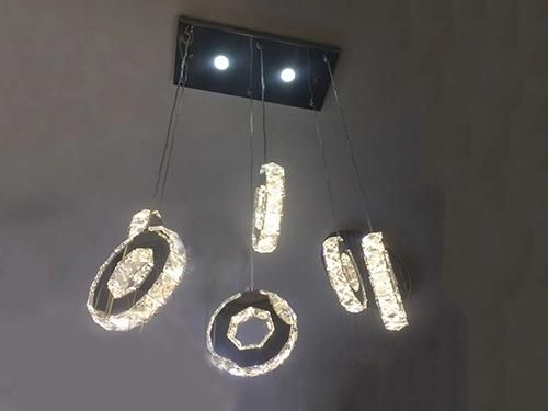 LED K5 Crystal Chandelier Light for Indoor Pendant Lighting Sitting Room Decoration