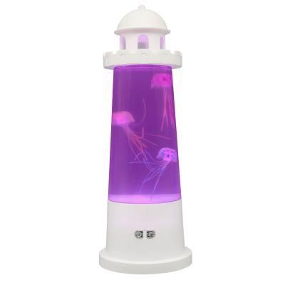 Tianhua New Holiday Decorative Remote Control Multi Color LED Big Jellyfish Lamp