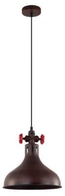 One Light Iron E27 Industrial Pendant Lamp (HL-1827-PL)