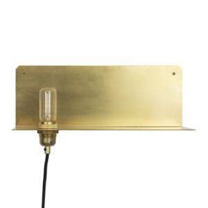 Classic Brass Wall Light Modern with E27 Cord Set