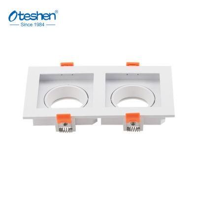 Two Piece for Downlight Housing Frame LED Light with GU10