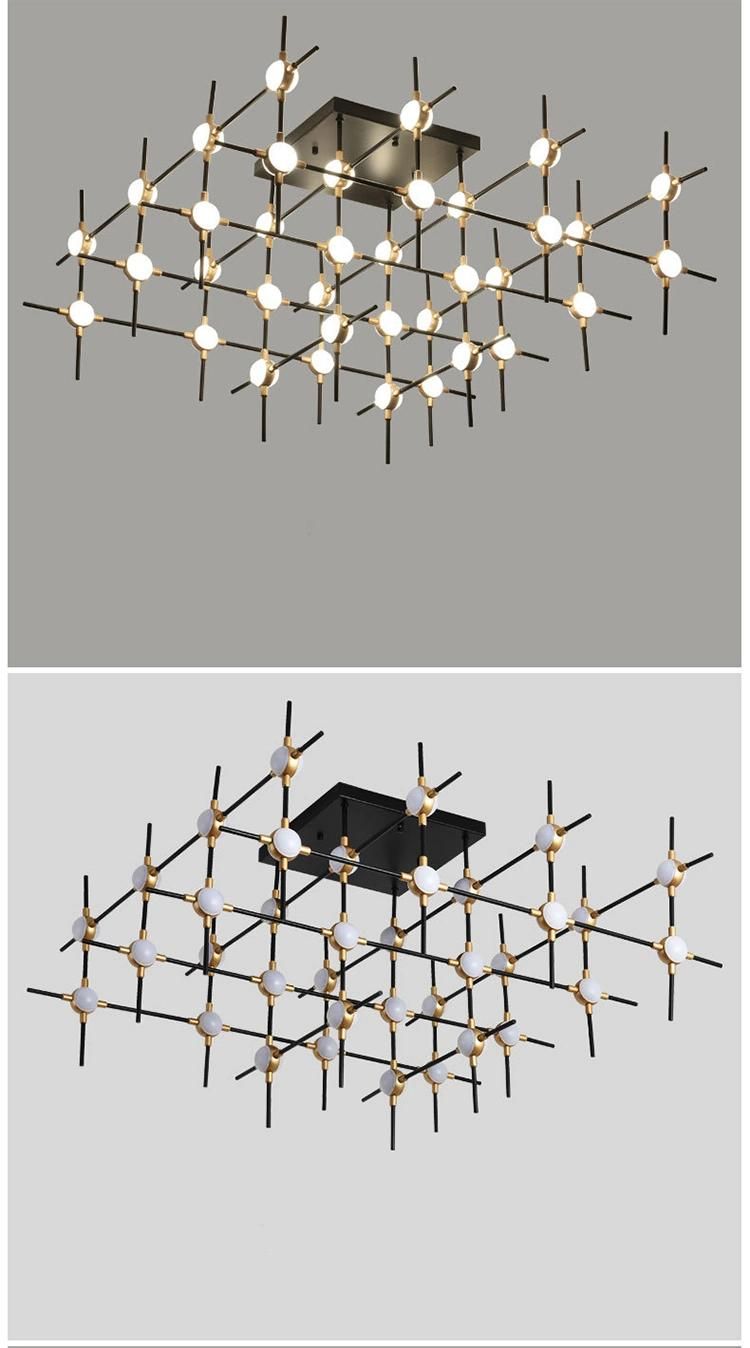 Industrial Style Chandelier in Living Room and Shopping Mall Pendant Lamp Dining Room Pendant Light Above Island