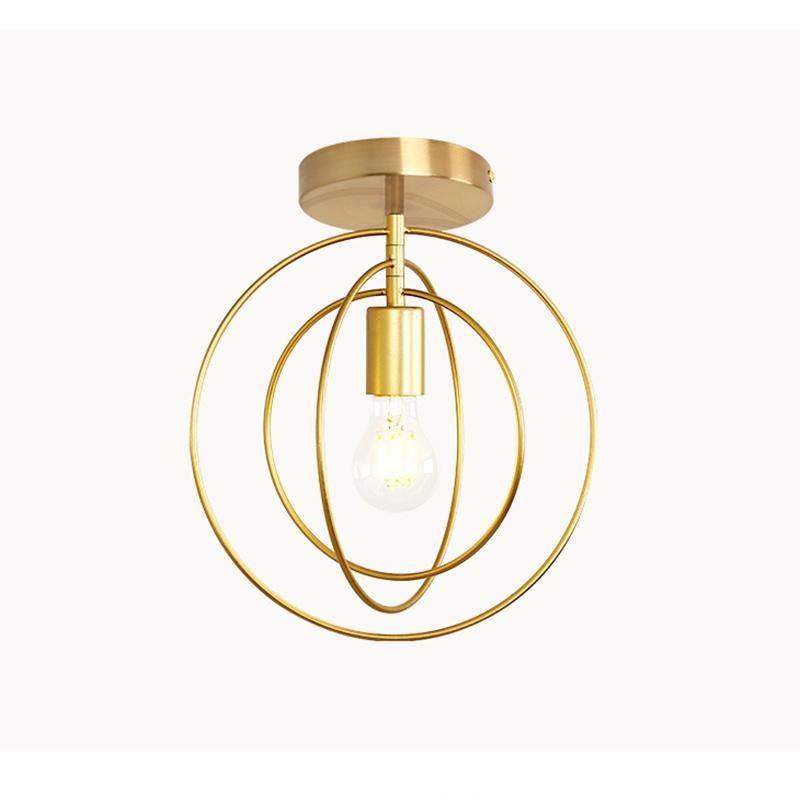 Golden High End Ceiling Lamp Pendant Lamp Chandelier Restaurant Lamp LED