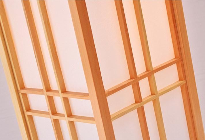 Modern Wood Floor Lamp Washitsu Tatami Decor Window Pane Lamp Restaurant Living Room Japanese Lamp (WH-WFL-01)