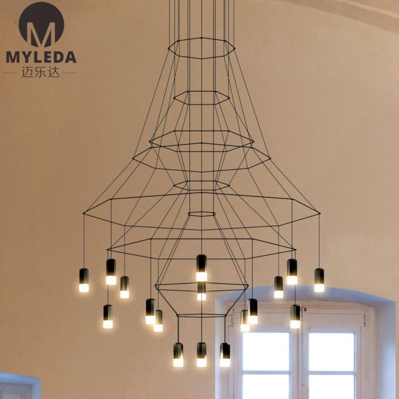 Interior New Design Modern Interior Decoration LED Chandelier Pendant Lamp