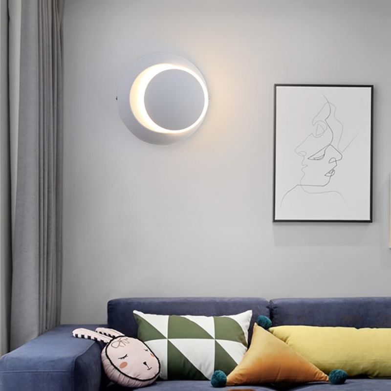 360 Degree Rotate Light Beam Adjustable Wall Lamp LED Wall Lights Aside Corridor Living Room Aluminum Wall Light (WH-OR-21)