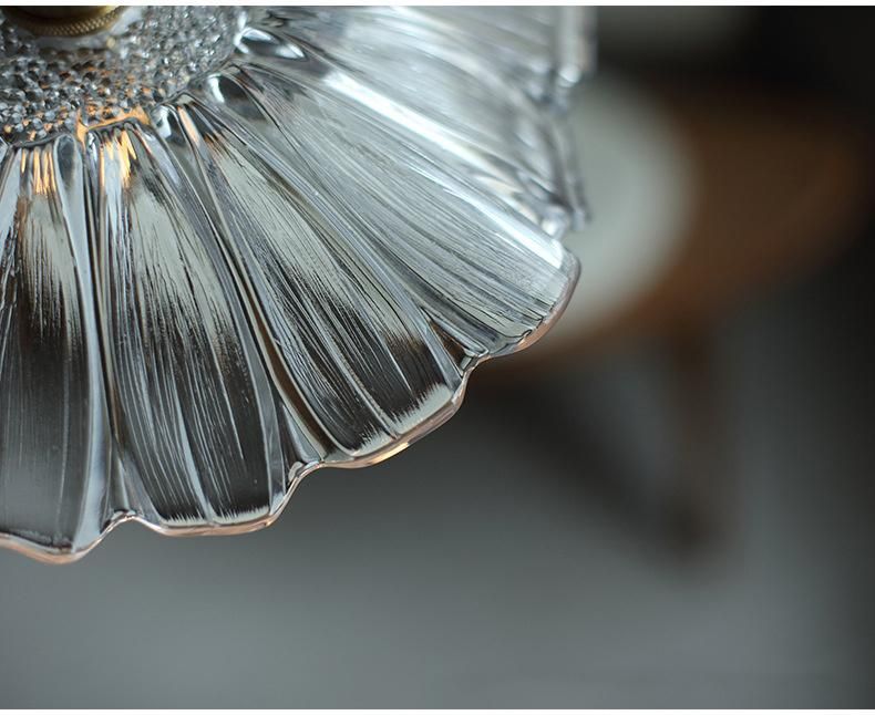 Nordic Glass Chandelier Aisle Corridor Restaurant Brass Single Head Light Luxury Chandelier