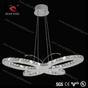 Modern Lamp LED Crystal Pendant Lighting with Butterfly Shaped (Mv20185-28)