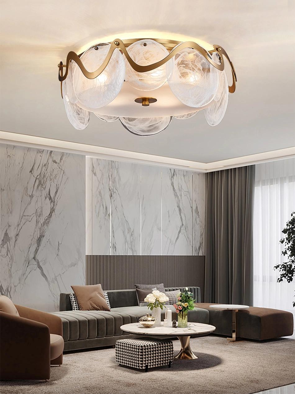 Modern Ceiling Lights for Living Room Bedroom Dining Room Decoration Round Ceiling Hanging Lights (WH-CA-63)